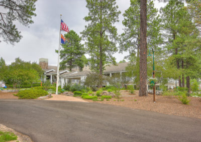 Photo of the Forest Highlands country club in Flagstaff, AZ.