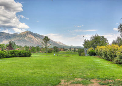 A portion of the golf course at the Continental Country Club in Flagstaff, AZ.