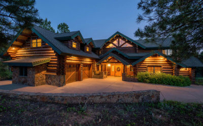 Luxury Log Mansion—$1.9 Million Pine Canyon Home Sold