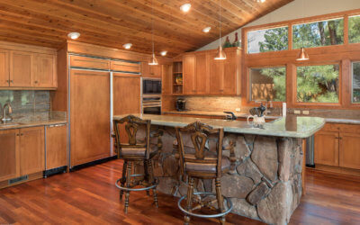 Striking Stonework, Custom Kitchen and Railing, Wine Room, 3-Car Garage in Forest Highlands